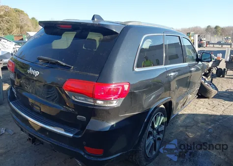 2018 Jeep Grand Cherokee Overland 4X4 из США, поврежденный, VIN 1C4RJFCM5JC395993